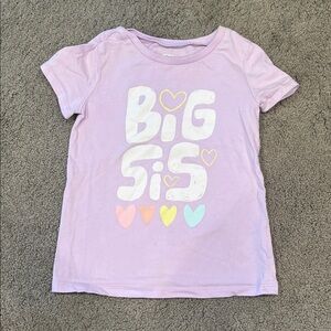 Big Sis Lavender Tshirt